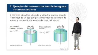 Momento de inercia de un sistema   UPV [upl. by Dier]