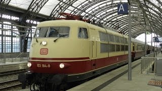 BR 103 1848  Führerstandsmitfahrt Dresden  Köln Juli 2011 HD [upl. by Danforth301]