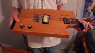 CBaron AcousticElectric Cigar Box Guitars and Solid Body PlankFirebird Styled Guitars [upl. by Forest]