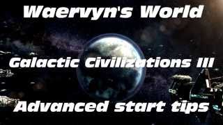 Galactic Civilizations 3  Advanced starting tips [upl. by Byrdie]