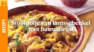 Stoofpotje van lamsschenkel met basmatirijst [upl. by Yennaiv]