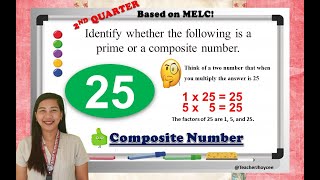 Differentiating Prime from Composite Numbers [upl. by Arbua]