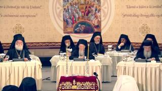 Opening Session Holy and Great Council  His AllHoliness Ecumenical Patriarch Bartholomew [upl. by Heisser]