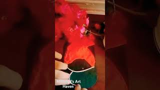 dryclay art shorts 🌺🌺🌺 please like comment and subscribe 🙏🙏🙏 [upl. by Annail]