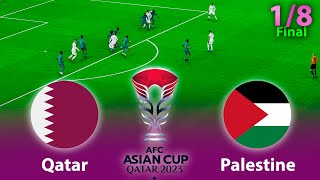 Qatar vs Palestine  قطر ضد فلسطين  AsianCup2023  18 Final  AFC ASIAN CUP QATAR 2023™ [upl. by Nyssa585]