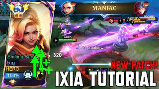 IXIA TUTORIAL NEW PATCH  Ixia Best Build 2024  MLBB [upl. by Theone]