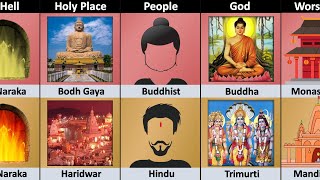 Buddhism vs Hinduism  Religion Comparison [upl. by Eemla571]