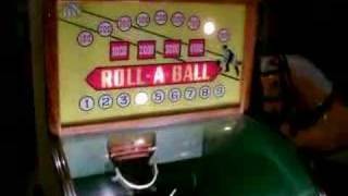 1938 Roll A Ball  Skeeball machine  coinopnycom [upl. by Blayne]