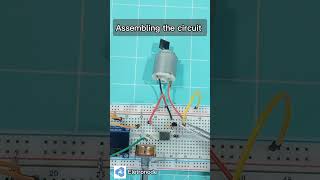 Effortless DC Motor Speed Adjustment PWM Basics diy tech robot engineering arduino [upl. by Hairej]