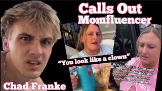 Ruby Frankes Son CALLS OUT MOMFLUENCERquotyou look like a clownquot [upl. by Enitsenrae]