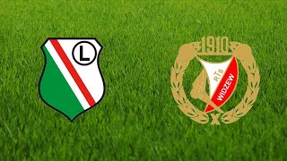 Legia vs Widzew spotkanie na trasie Wrocław  Legnica 31102024 [upl. by Kuehn38]