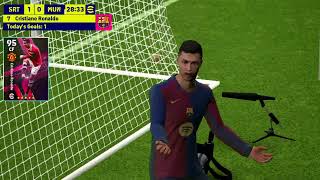 play eFootball™ 2025  BEAST TEAM in eFootball 2025  Barcelona vs Man City [upl. by Oirevlis965]