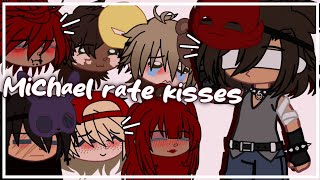 Michael Rate Kisses💋  Michael x Noah💫  ¡My AU  KurouSan🍓 [upl. by Conias]