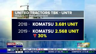 Harga Batu Bara Dunia Turun Penjualan UNTR Lesu [upl. by Boynton]