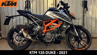 KTM 125 DUKE Review and test drive [upl. by Nylqcaj]