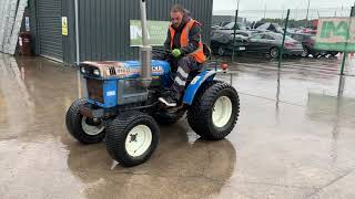 ISEKI 2160 4WD COMPACT TRACTOR FOR AUCTION [upl. by Akiret]