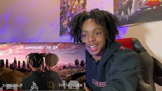 Juice WRLD amp Justin Bieber  Wandered To LA Official Audio REACTION [upl. by Anhaj785]