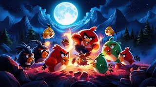 Angry Birds Walk through Night View Legends Superior Ultra Fight With pigs [upl. by Rafaello314]