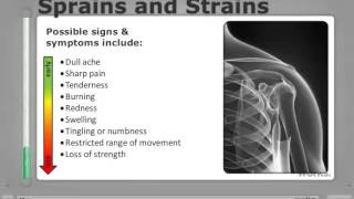 Injury Prevention Sprains and Strains Online Course Preview [upl. by Aleta140]