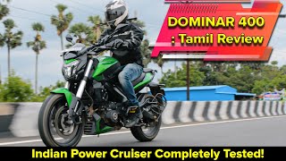 HyperRiding  Bajaj Dominar 400 Tamil Review  RevNitro [upl. by Dorinda]