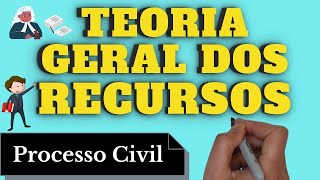 Teoria Geral dos Recursos Processo Civil  Resumo Completo [upl. by Balcer]