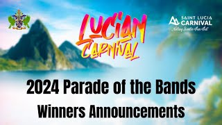 2024 Parade of the Bands Winners Announcements [upl. by Mala65]