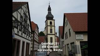 Gersfeld D die Glocken der evang Kirche [upl. by Ahsienaj]