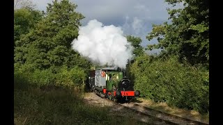 Ribble Steam RailwayAutumn Gala BRILLIANT start to the day Lineside shots 28th September 2024 [upl. by Claudine]