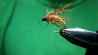 Tying the Fall Caddis pupa october caddis pupa by UtahsFlyCorner [upl. by Margeaux246]