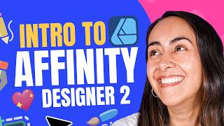 Affinity Designer for Beginners Quick amp Easy Tutorial [upl. by Noellyn]