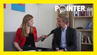 Pointer fragt Politiker Christian Lindner FDP [upl. by Xam791]