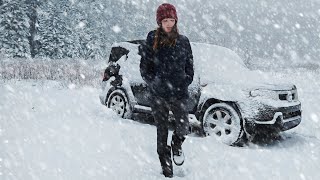 living in my car during a snowstorm [upl. by Clarke]