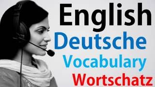 Video42 DeutschEnglisch Wortschatz Übersetzung German English Englisch Lernen 8Klasse Sätze [upl. by Schnorr]