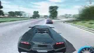 World Racing 2 Lamborghini Reventon Autobahn [upl. by Monroe8]