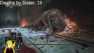 Indiana Smash Plays Dark Souls 3  Part 45  The Painted World of Ariamis  Part 4  Sister Friede [upl. by Hcahsem742]