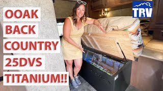 NEW Outdoors RV Back Country 25DVS TITANIUM SERIES With Tiny Watts Lithium Inverter Package OOAK [upl. by Lap935]