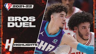 LaMelo vs Lonzo BALL BROTHERS DUEL Full Highlights 🔥 Hornets vs Bulls [upl. by Retloc653]