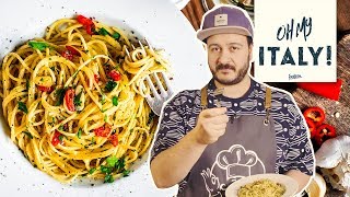 Spaghetti aglio olio e peperoncino – die schnelle amp scharfe Pasta für zwischendurch [upl. by Leimaj]