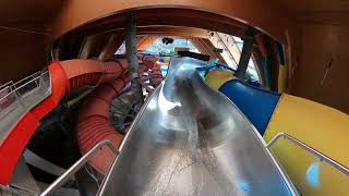 Badeparadies Schwarzwald MonsterHalfpipe Waterslide [upl. by Iveel949]