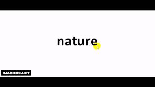 French pronunciation  nature [upl. by Bethany588]