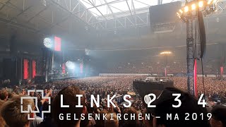 RAMMSTEIN LIVE LINKS 2 3 4  VELTINS ARENA GELSENKIRCHEN GERMANY 27052019 [upl. by Isacco]