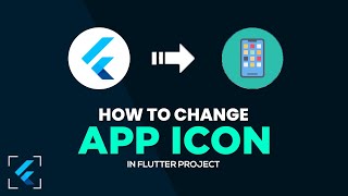 How to Change App Icon in Flutter  StepbyStep Guide  change app icon in flutter  Nerdbash [upl. by Demodena744]