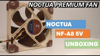 Noctua 80mm Premium Fan Unboxing [upl. by Nodnol]