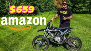 Testing Amazons CHEAPEST 125cc Dirt Bike  Is it Junk [upl. by Wolpert934]