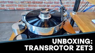 HighEnd Draaitafel Unboxing amp Demo van de Transrotor Zet 3  Hifi Vinyl Experience 🎧 [upl. by Htial]