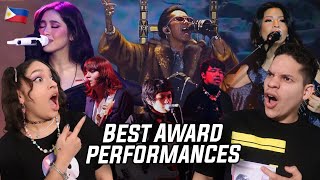 Award Show Performances in the PHILIPPINES are UNREAL Latinos react to Filipino Award shows [upl. by Beard]