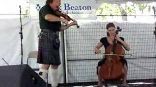 Alasdair Fraser amp Natalie Haas  fiddle and cello 1 [upl. by Hgielime]