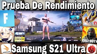 🎮Samsung Galaxy S21 Ultra 🕹️ Prueba De Rendimiento Y Juegos Actualizada Al 2024 [upl. by Ahsap]