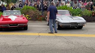 Frankenmuth AUTOFEST 2023 Friday Block Party Main Street staging [upl. by Htennek]