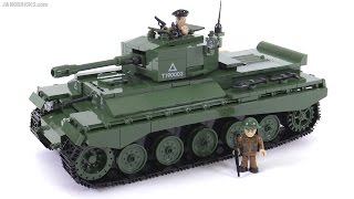 Cobi WWII British Cromwell Mk VII A27M tank review [upl. by Charlene]